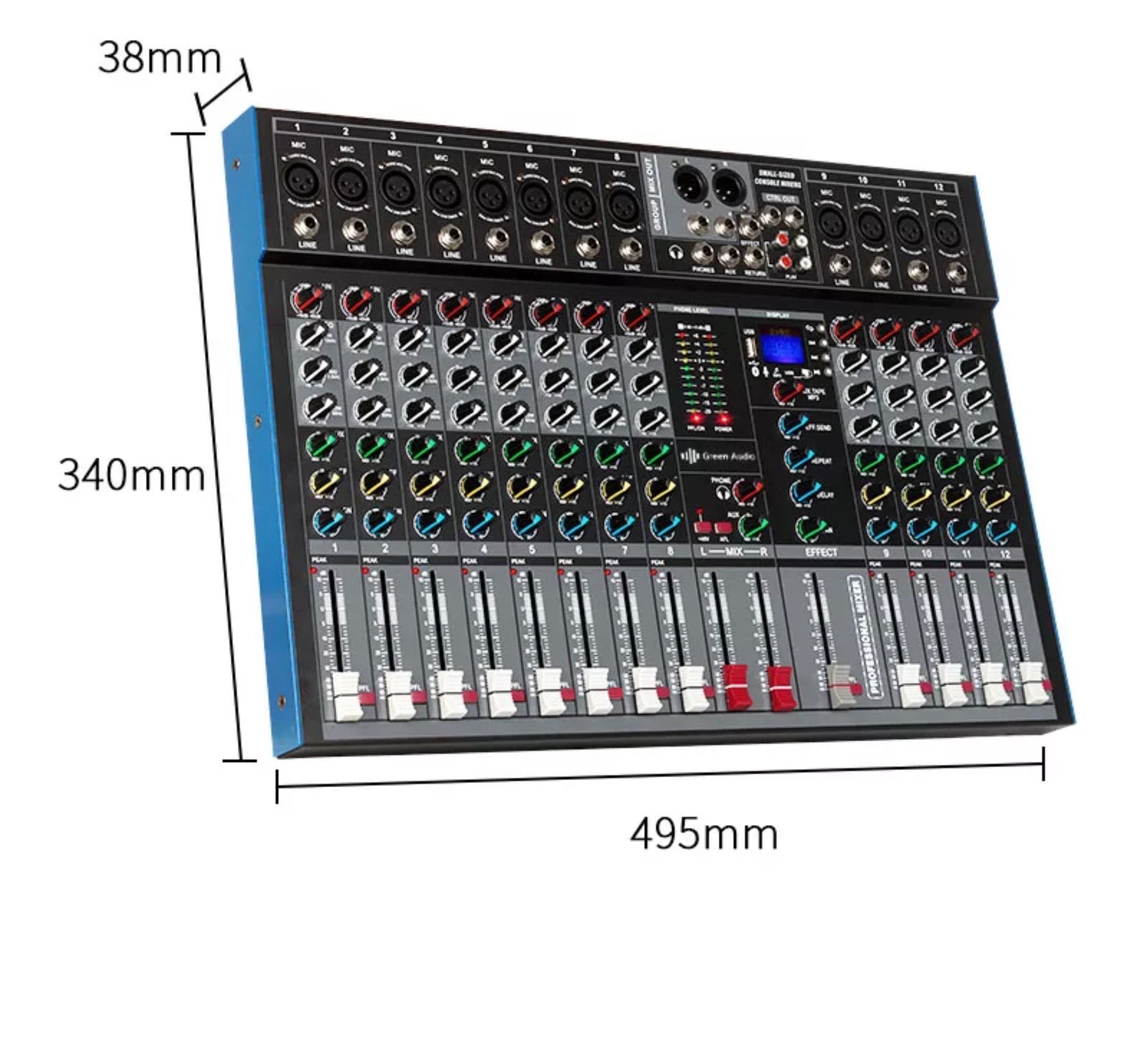 SurfZilla Monster Streamline  Mixer 12 Channel + Drum Recording 101