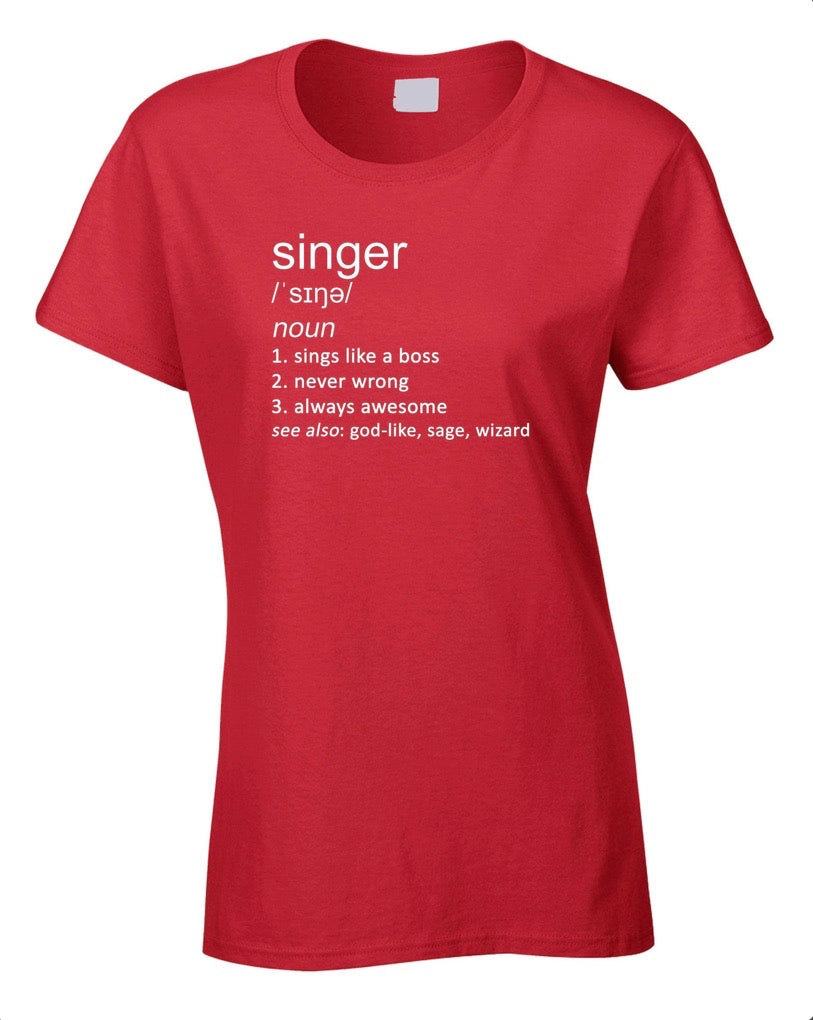 Singer Master T-Shirt