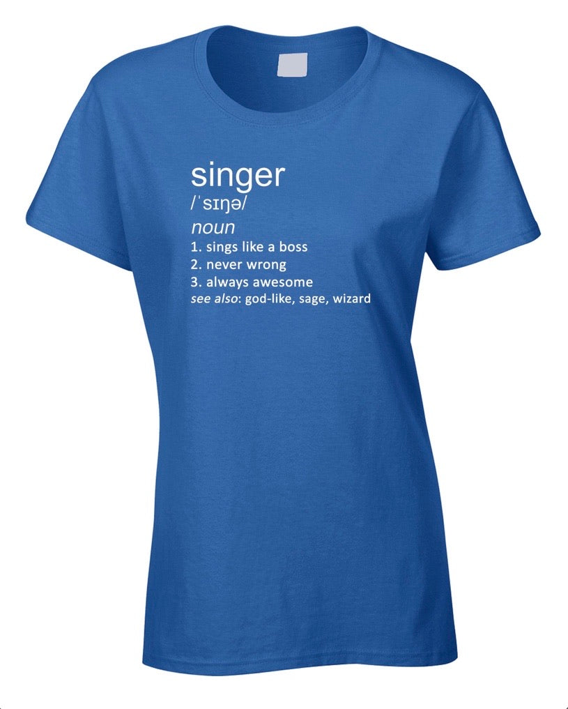 Singer Master T-Shirt