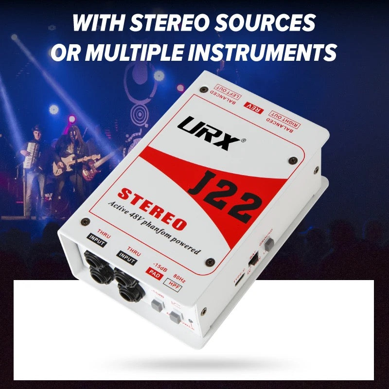 Snowman Stereo DI Box