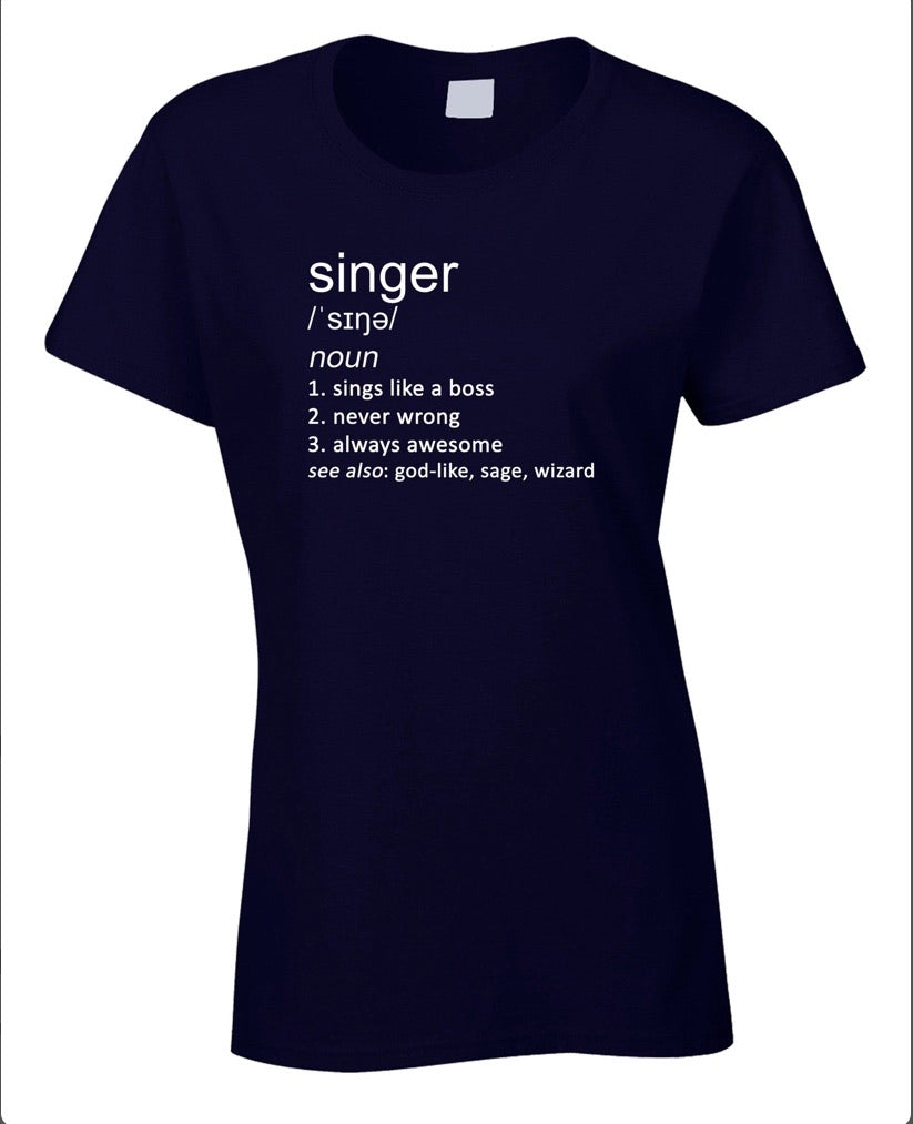 Singer Master T-Shirt