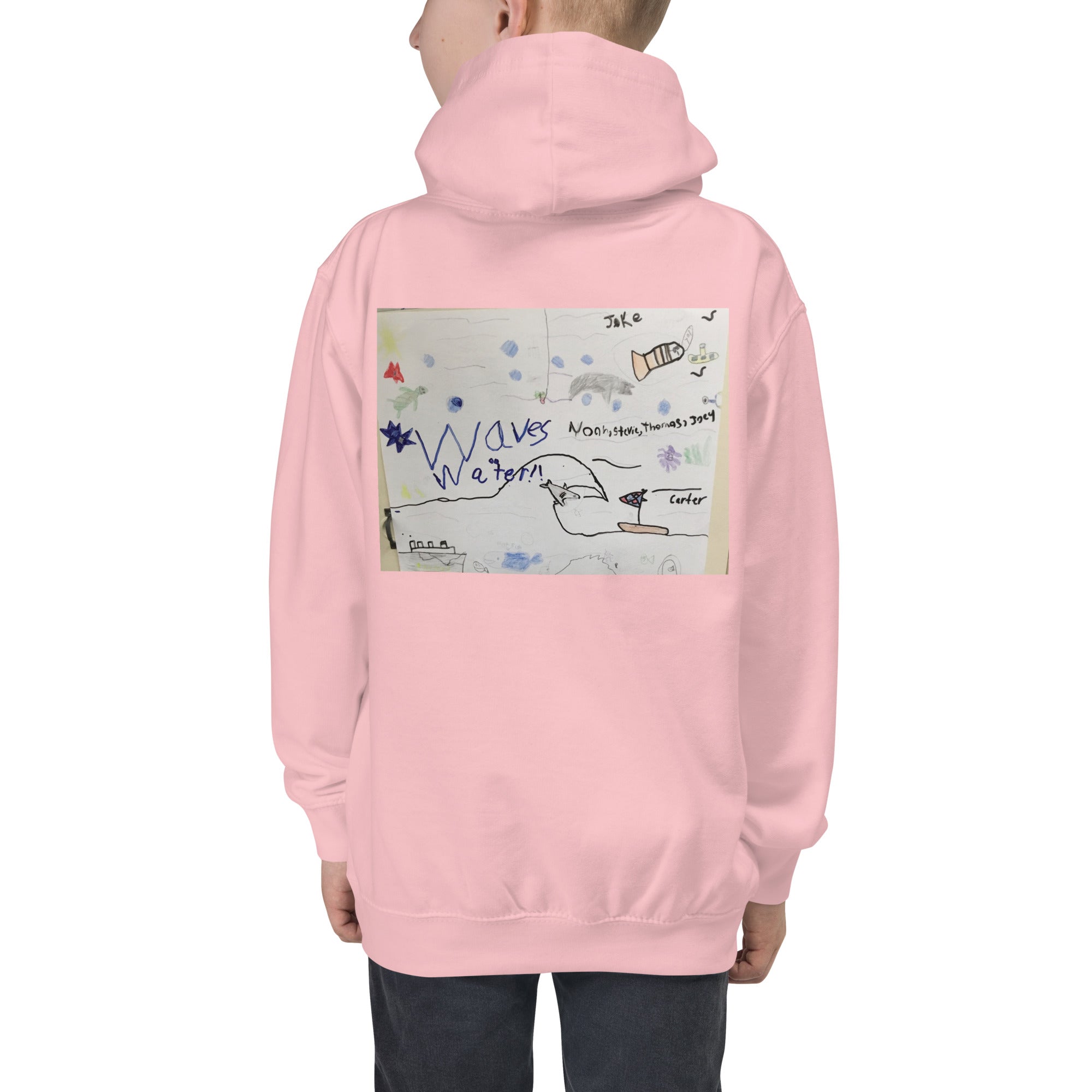 HF Waves of Water Kids Hoodie