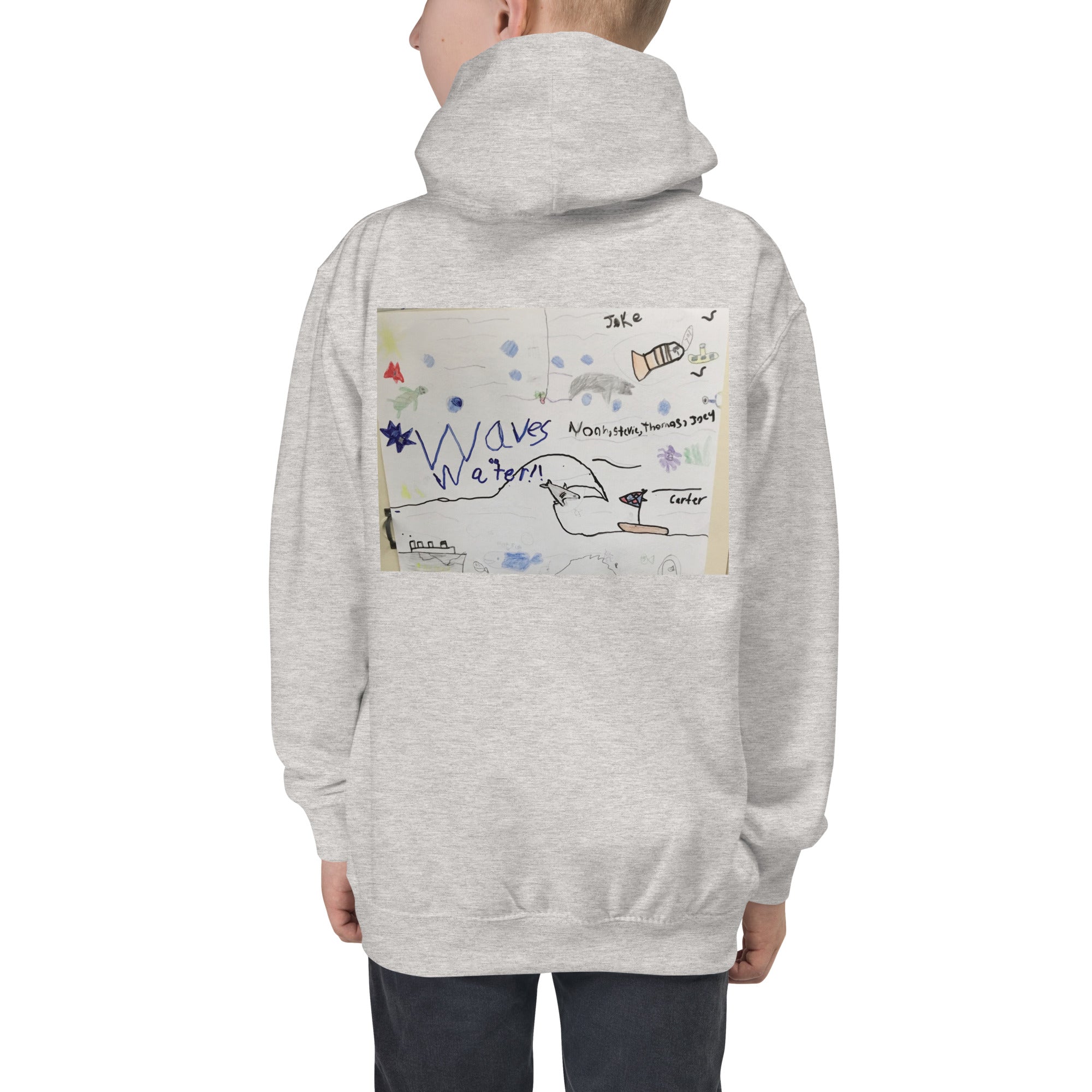 HF Waves of Water Kids Hoodie