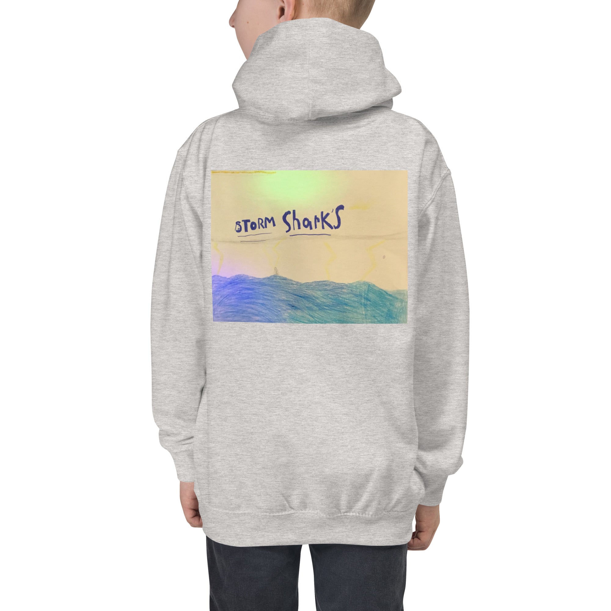 HF Storm Sharks Kids Hoodie