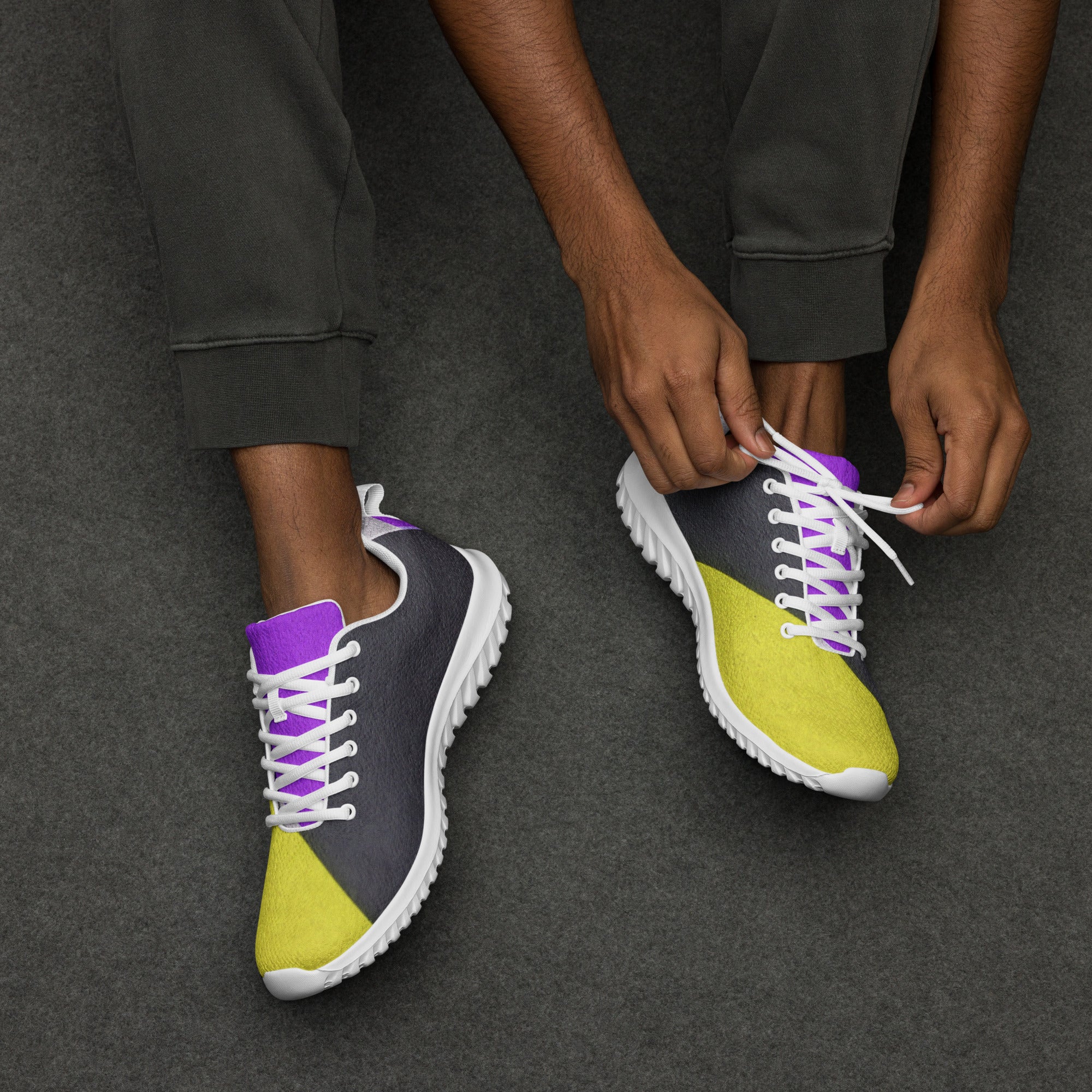 Abstract Prime Men’s athletic shoes