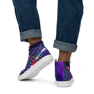 Wax Masters Men’s high top canvas shoes