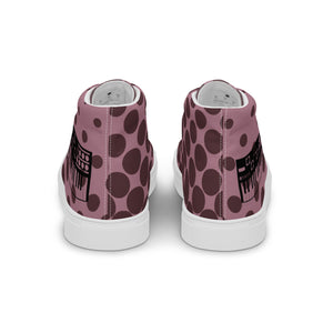 SurfZilla Synth Syrup Men’s high top canvas shoes
