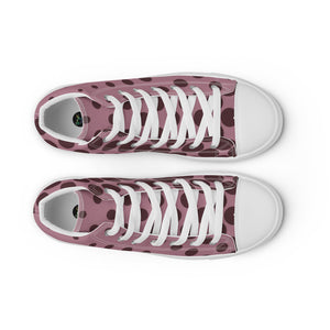SurfZilla Synth Syrup Men’s high top canvas shoes