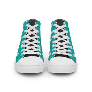 Zilla Dotz Aqua Men’s high top canvas shoes