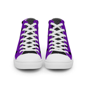 Princess Lauren Candy Land high top canvas shoes