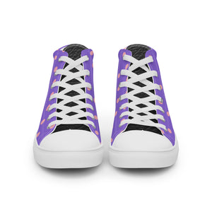 Princess Lauren Party high top canvas shoes