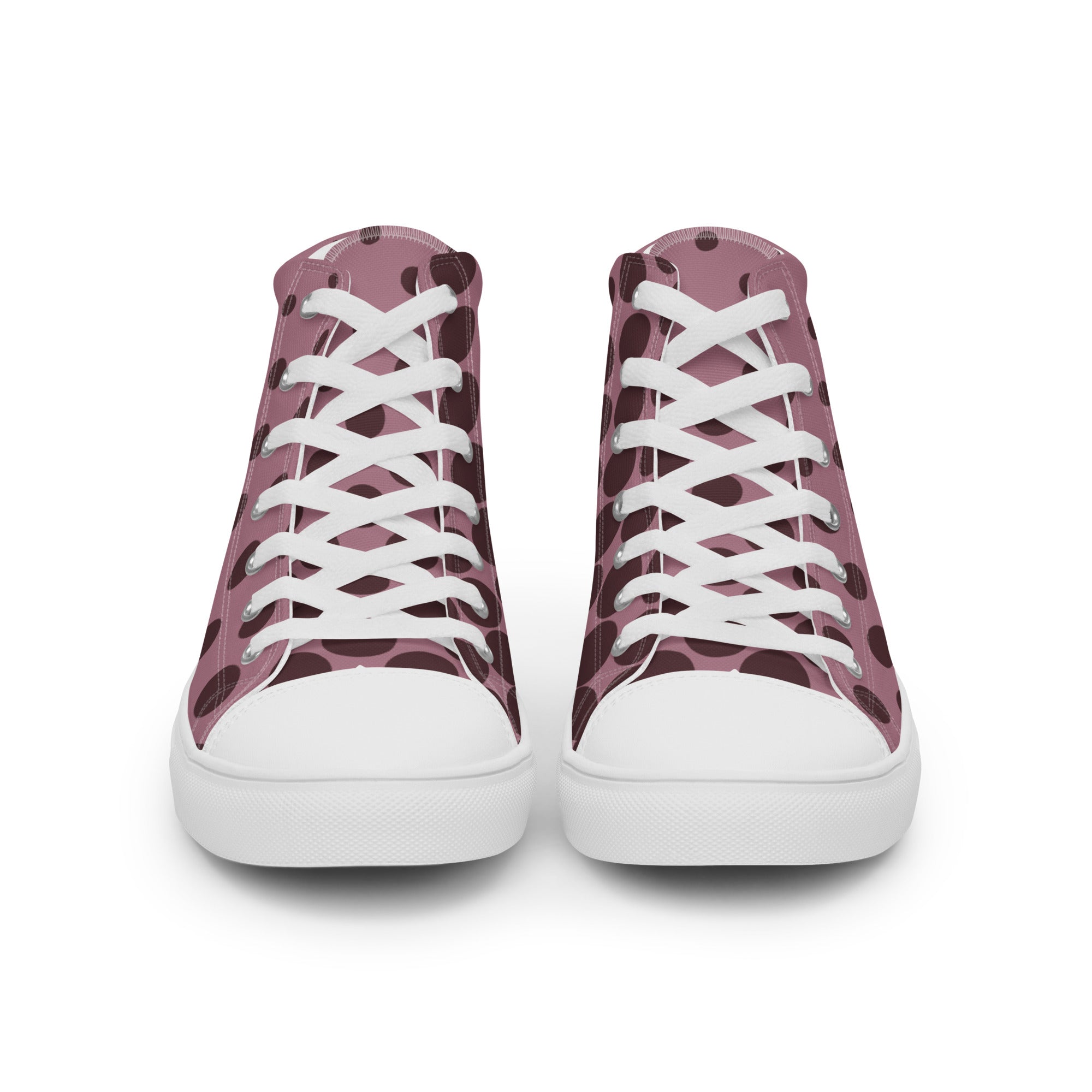 SurfZilla Synth Syrup Men’s high top canvas shoes