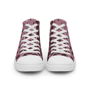 SurfZilla Synth Syrup Men’s high top canvas shoes