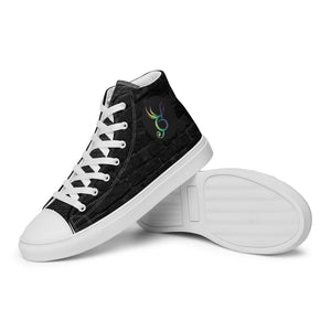 SurfZilla Midnighter Men’s high top canvas shoes