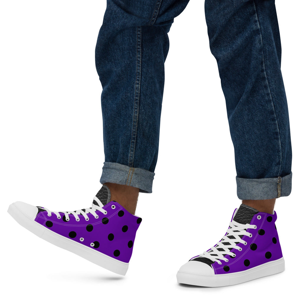 Princess Lauren Candy Land high top canvas shoes