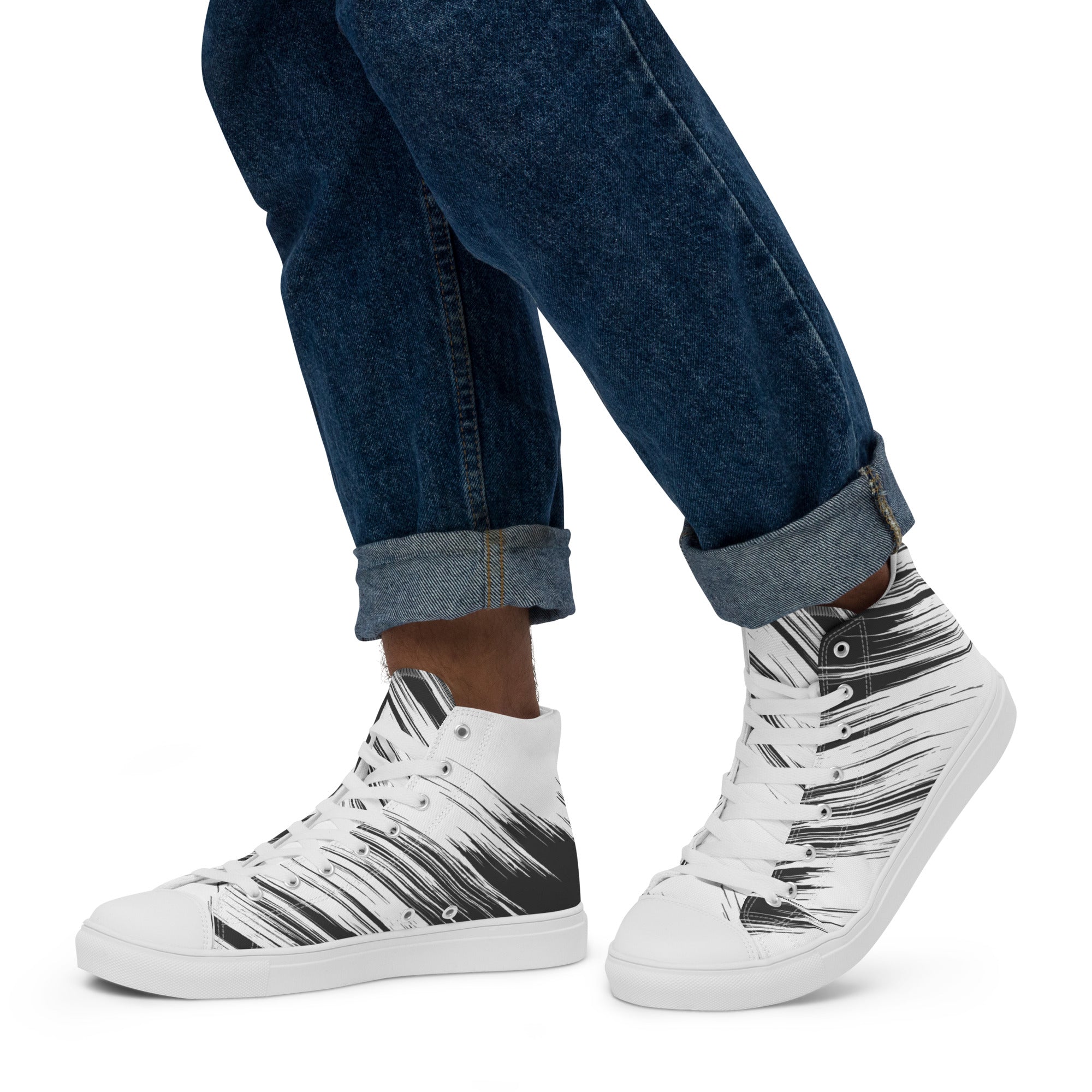 SurfZilla Bass Zapper Men’s high top canvas shoes