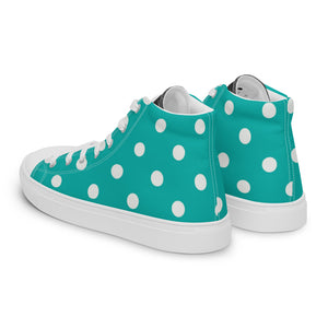 Zilla Dotz Aqua Men’s high top canvas shoes