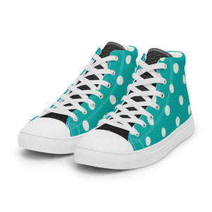 Zilla Dotz Aqua Men’s high top canvas shoes