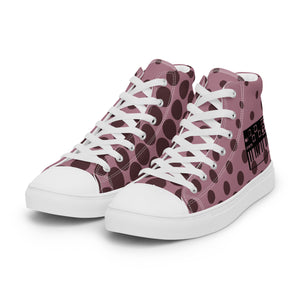 SurfZilla Synth Syrup Men’s high top canvas shoes