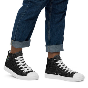 SurfZilla Midnighter Men’s high top canvas shoes
