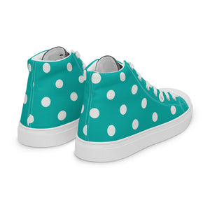 Zilla Dotz Aqua Men’s high top canvas shoes