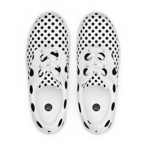 Zilla Dotz Holy Cow Men’s lace-up canvas shoes