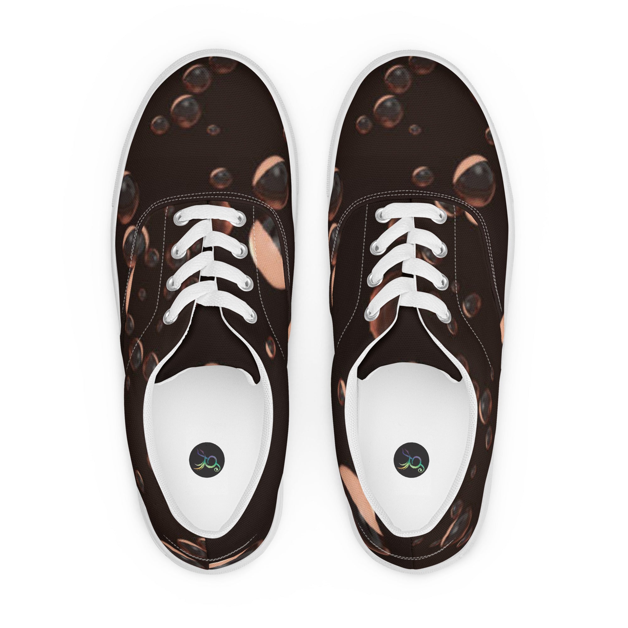 Zilla Dots Sahara Men’s lace-up canvas shoes