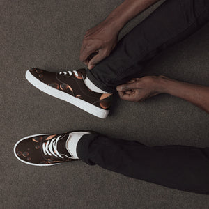 Zilla Dots Sahara Men’s lace-up canvas shoes
