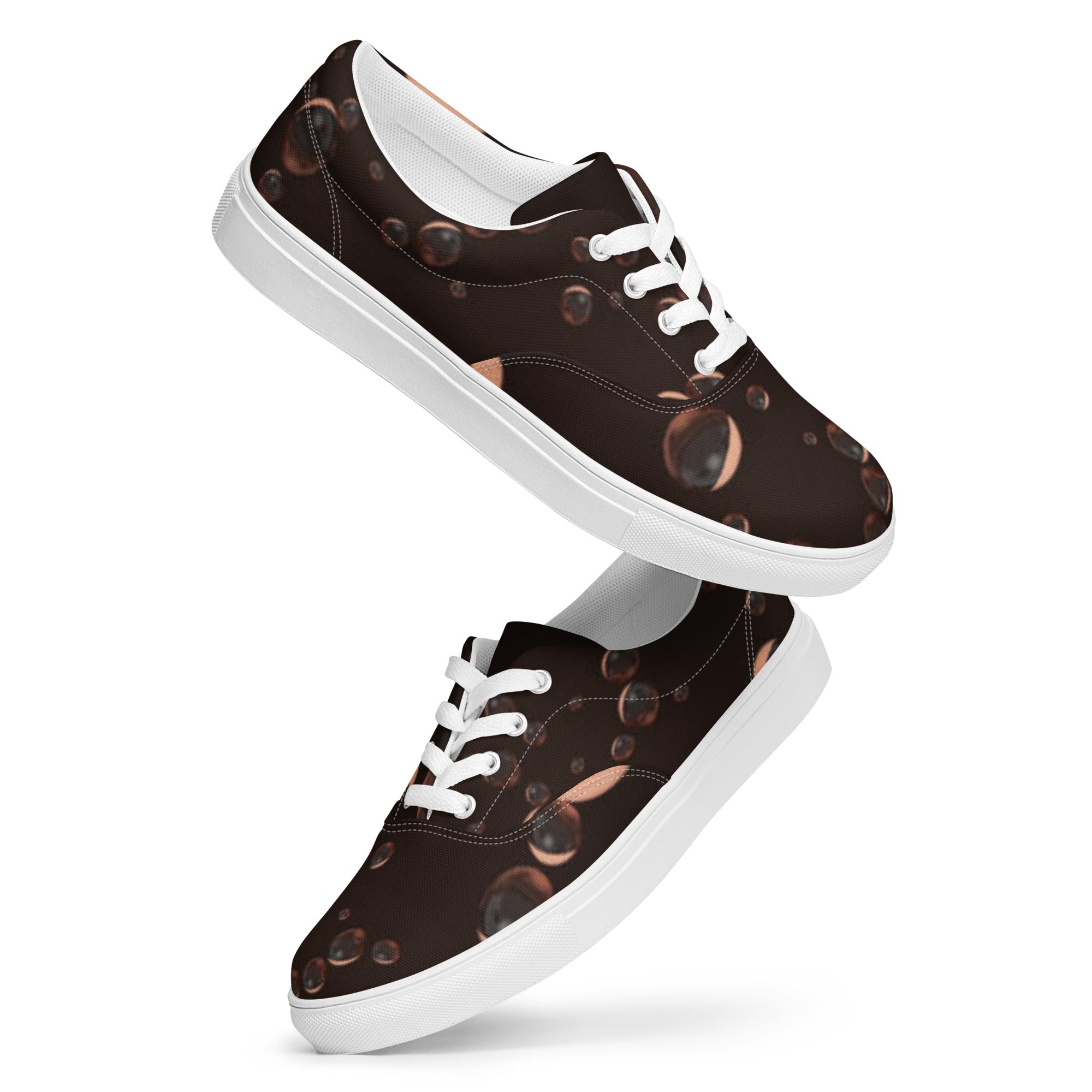 Zilla Dots Sahara Men’s lace-up canvas shoes