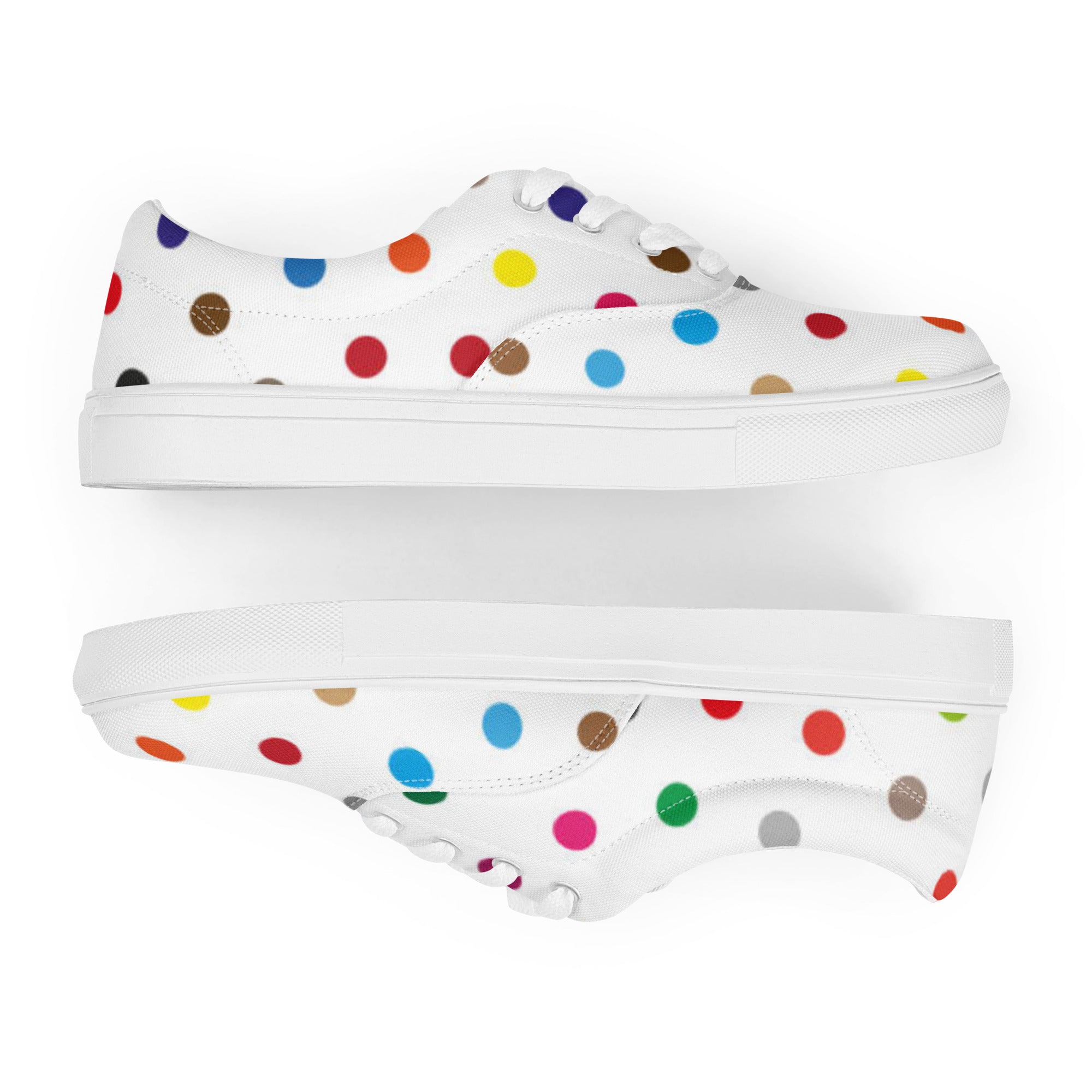 Zilla Dots Party City Men’s lace-up canvas shoes