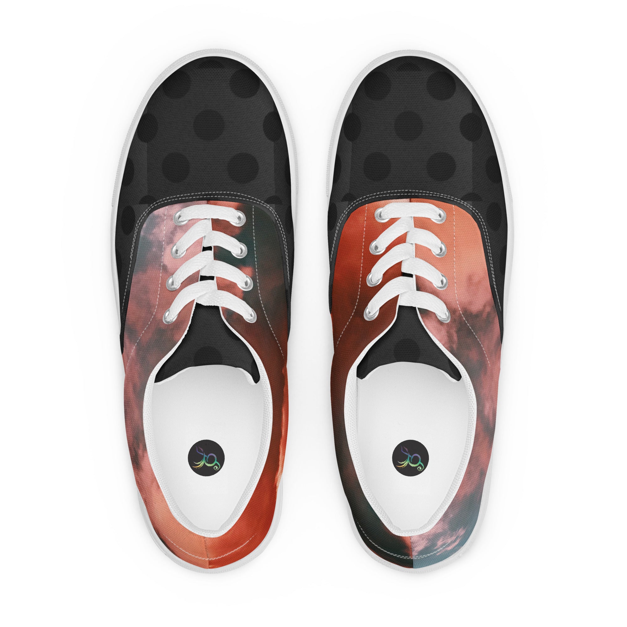 SurfZilla Abstract 2 Men’s lace-up canvas shoes