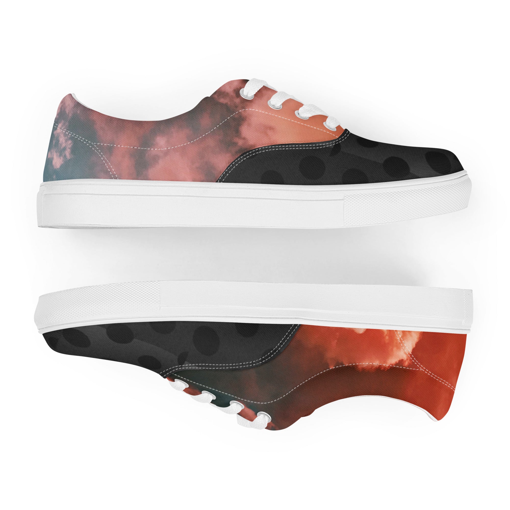 SurfZilla Abstract 2 Men’s lace-up canvas shoes