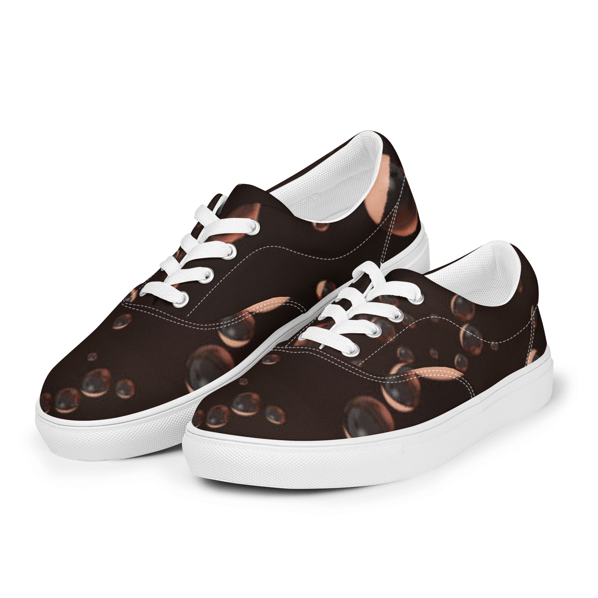 Zilla Dots Sahara Men’s lace-up canvas shoes