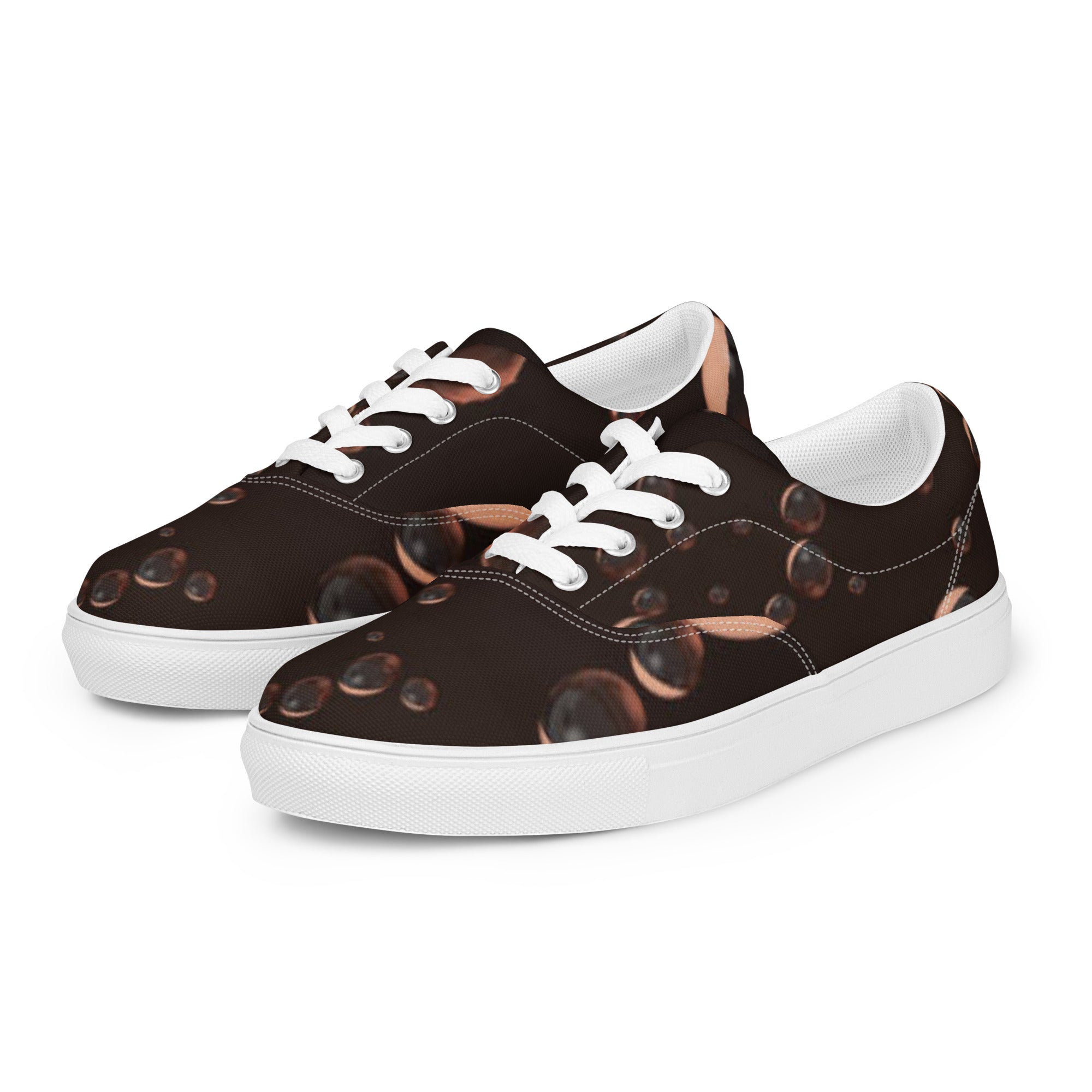 Zilla Dots Sahara Men’s lace-up canvas shoes
