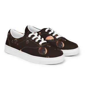 Zilla Dots Sahara Men’s lace-up canvas shoes