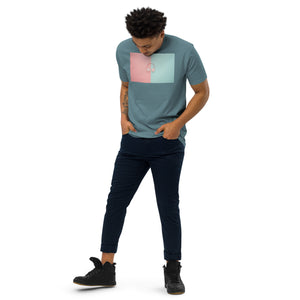 Abstract Ears Men’s premium heavyweight tee