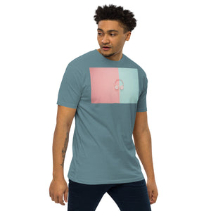 Abstract Ears Men’s premium heavyweight tee