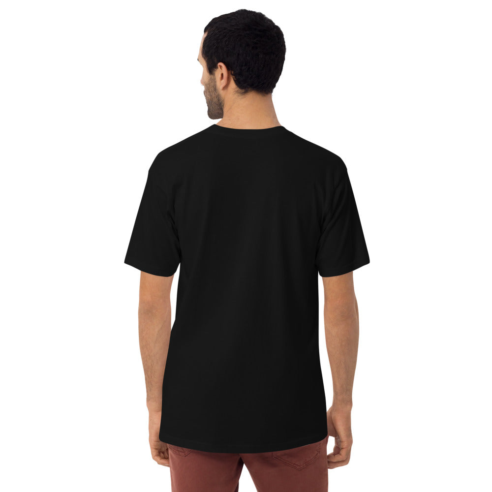 Piano Man Black Men’s premium heavyweight tee