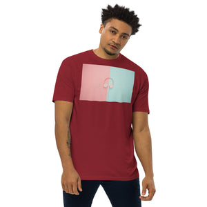 Abstract Ears Men’s premium heavyweight tee