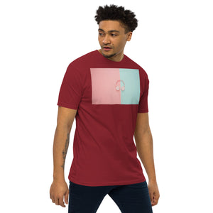 Abstract Ears Men’s premium heavyweight tee