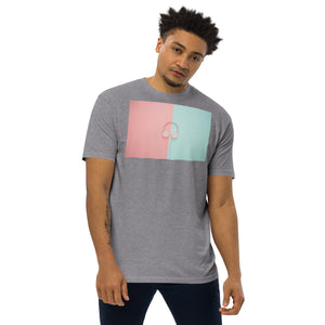 Abstract Ears Men’s premium heavyweight tee