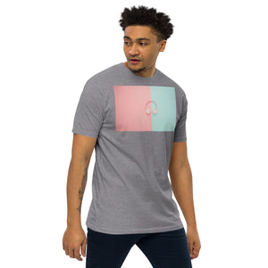 Abstract Ears Men’s premium heavyweight tee