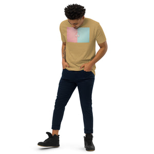 Abstract Ears Men’s premium heavyweight tee