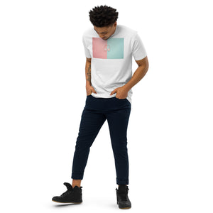Abstract Ears Men’s premium heavyweight tee
