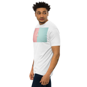 Abstract Ears Men’s premium heavyweight tee