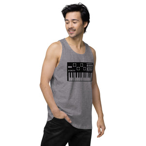 Gym Synth Men’s premium tank top