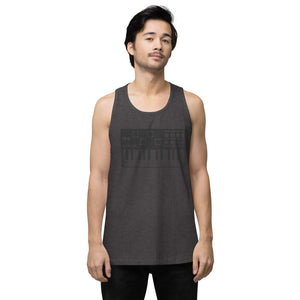 Gym Synth Men’s premium tank top