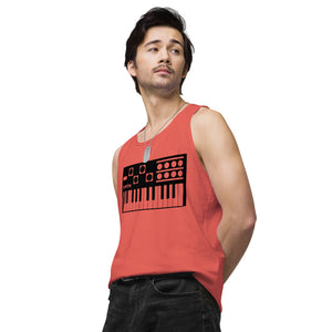 Gym Synth Men’s premium tank top