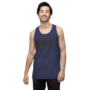 Gym Synth Men’s premium tank top