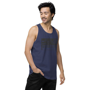 Gym Synth Men’s premium tank top